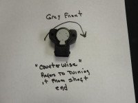 Hilborn Replacement  Throttle Position Sensor  TPS COUNTER  Clockwise    NO RETURN